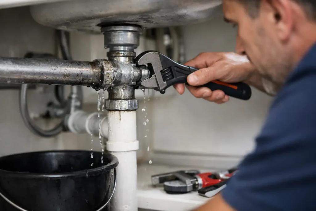 How to Fix Leaking Pipe Problems Fast