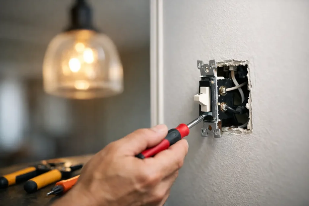 How to Fix Flickering Light Switches