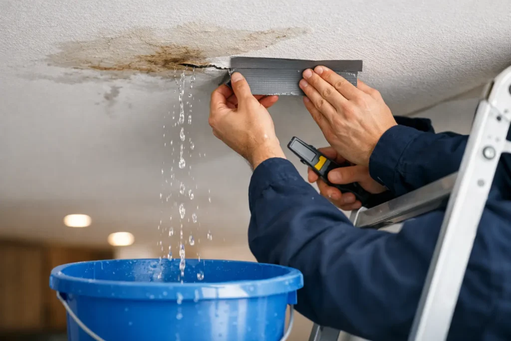 How to Stop Ceiling Leaks Fast