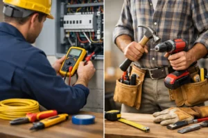 Electrician vs Handyman Costs for Home Repairs