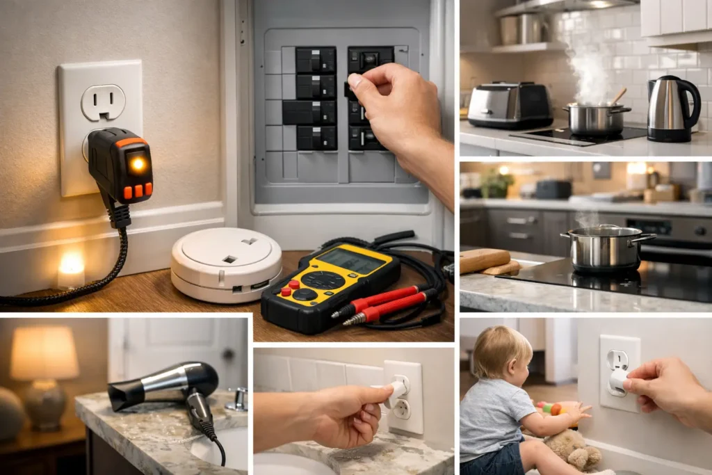 Home Electrical Safety Guide for Every Room