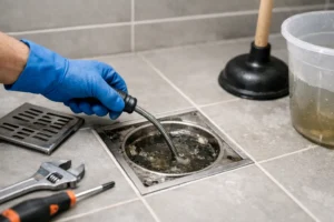 How to Unclog Floor Trap the Right Way