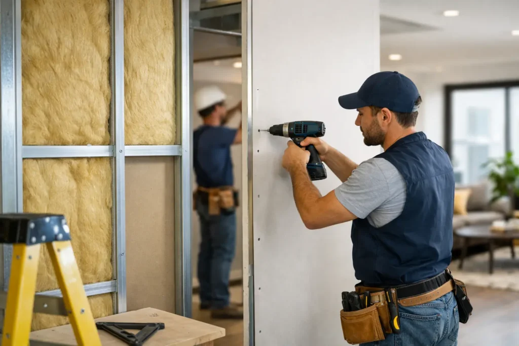 Partition Wall Installation for Better Rooms
