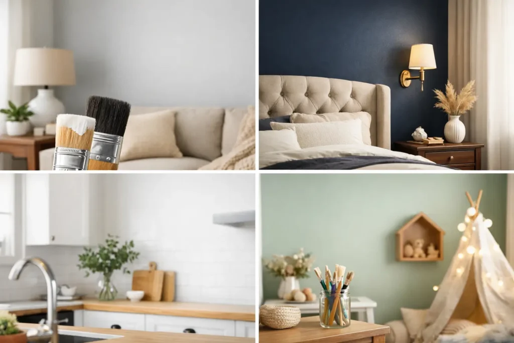 Best Paint Finishes Indoors for Every Room