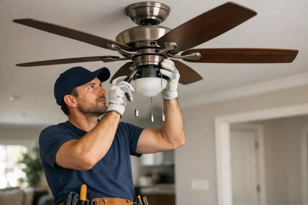 Can a Handyman Install a Ceiling Fan? What to Know