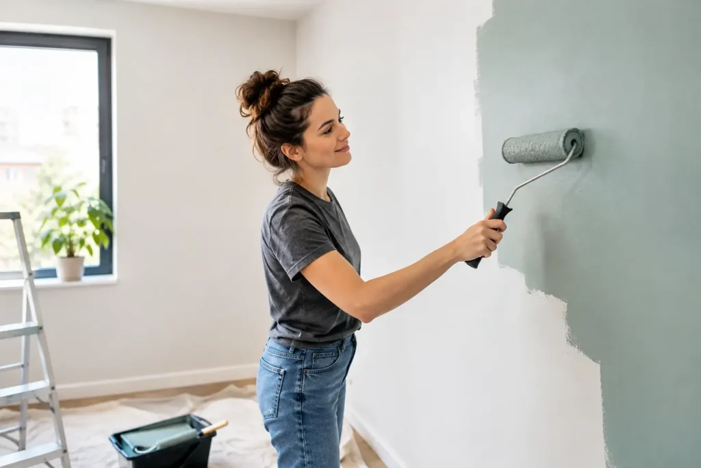 How to Repaint Apartment Walls Without a Mess